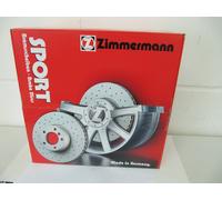 2x Zimmermann Sportbremsscheiben Mini R55/R56/57/58/59 Satz vorne