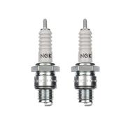 2x Zündkerze B6HS Kurzgewinde passend für Simson S51, S70, SR50, SR80, KR51/1, KR51/2, SR1, SR2, SR4, Schwalbe, Duo, Star, Sperber - Moped Zündkerzen Set - 2 Stück