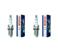 2x Zündkerze BOSCH 0 242 229 659 für Mercedes-Benz Renault Peugeot Fiat Saab Skoda