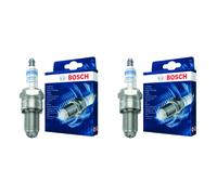 2x Zündkerze BOSCH 0 242 232 504 für BMW Alfa Romeo Ford Mercedes-Benz Opel Audi VW