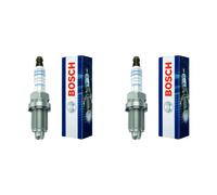 2x Zündkerze BOSCH 0 242 235 668 für BMW Opel Audi VW Fiat Lancia Saab Dacia Skoda
