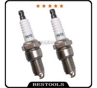 2x Zündkerze F6TC ersetzt F7RTC F7TC für Einhell Hecht Fuxtec Brast Rasenmäher