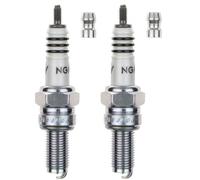 2X Zündkerze NGK CR9EIX für Aprilia Tuono 660 Bimota Ducati Moto Morini Norton