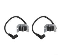 2x Zündspule 21171-7034 für Kawasaki FH381V FH430V FH480V - für robuste Metallzündung Ersatzteil Rasenmäher Motor Wartung Schwarz