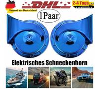 2X115 DB 12V Elektrisch Schnecken Klang Hupe Laut Horn Lufthorn LKW/Auto Fanfare