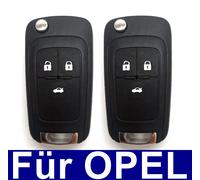 2x3Tasten Ersatz Klappschlüssel Gehäuse für Opel Astra J Insignia Corsa Meriva