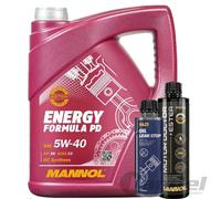 2x5L MANNOL MOTORÖL ENERGY FORMULA PD SAE 5W40+MOTOR DOCTOR+ESTER+OIL LEAK-STOP