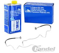 2xATE BREMSSCHLAUCH H 1L ATE DOT 4 passend für SKODA OCTAVIA 1 VW GOLF 4 BORA 1