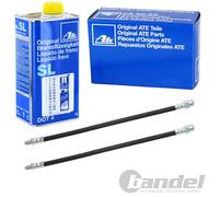 2xATE BREMSSCHLAUCH V 1L ATE DOT 4 passend für MERCEDES W123 S124 C126 R129