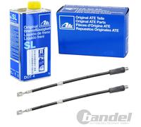 2xATE BREMSSCHLAUCH V 1L ATE SL DOT 4 passend für OPEL ASTRA G ZAFIRA A T98 F70