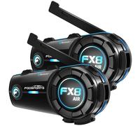 2X Bluetooth Motorrad Headset Helmet Intercom Gegensprechanlage 2Way Interphone