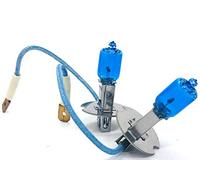 2xStück H3-55W - 12V - PK22s Xenon Optik Lights - Halogen Auto Lampen für Abblendlicht Fernlicht Zusatzscheinwerfer und Nebelscheinwerfer/chiavi