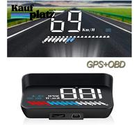 Head Up Display Car HUD Display OBD2 & GPS, iKiKin 3.5 Zoll / 8.9 cm, Speedom...