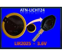 3,6V Batterie für BMW Key Schlüssel Reparatur Akku E39 E46 E53 X3 X5 Z3 Z4 A58