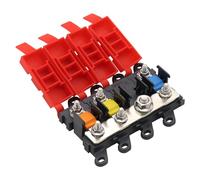 3 Fach Midi Sicherungshalter Messing Busbar KFZ Boot Wohnmobil Wohnwagen Wohnmobilanhänger Camper Midi Sicherungskasten mit 30A 60A 100A Sicherungen