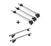 3 Fahrradträger BikePro+Dachträger LION1 für Skoda Karoq 5Tür ab 18