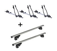 3 Fahrradträger SAGITTAR+Dachträger LION1 für für VW Golf VI 5K Vari 5Tür 10-13