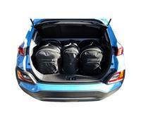 KJUST Kofferraum Taschen Set für HYUNDAI KONA EV Bj. 2018-2022 3er-Set