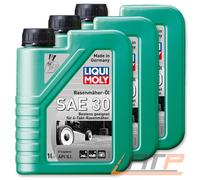 3 L LITER LIQUI MOLY RASENMÄHER-Öl SAE 30 MOTOR-ÖL 4 TAKT ÖL