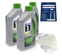 3 Liter Mobil 1 ESP X4 0W40 0W-40 Motoröl Porsche A40 C40 VW 511.00 ACEA C3 SET
