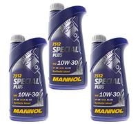 3 Liter Motoröl MANNOL 7512 Special Plus Motor Öl Oel Benzin Diesel 10W-30 API