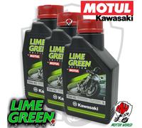 3 Liter Motoröl MOTUL Kawasaki LIME GREEN 10W40 Spezifisch Z900 Z900RS