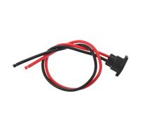 3-polige Ladebuchse 10AWG Silikonkabel für Elektroroller, 50x4,9x2,3cm | Kupferlegierung, Staubschutzabdeckung, Panelmontage, für Akkuentladung und Selbstgemacht Aufbauten im Außenbereich