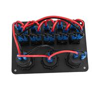 3 Port wasserdichte Aluminium Schalttafel fr LKW Anh?nger und Boote