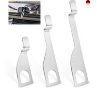 3 Stück Edelstahl Heckklappenaufsteller 10/15/20 cm, Heckklappen Aufsteller für