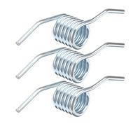 3 Stück Hydraulischer Wagenheber Torsionsfeder, Ersatzteile Für 3-4 Tonnen Horizontaler Wagenheber, Kompakte GrößE Für Einfache Installation, Silber