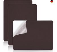 3 Stück Kunstleder Flicken Selbstklebend, 20 x 28 Leder Reparatur Patch,
