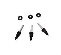 3 Stück Motorrad-Windschutzscheiben-Verkleidungsschrauben, Windschutzscheiben-Streifen-Schrauben für Reisende, Windschutzscheiben-Befestigungsschrauben, Ersatz für Fahrradverkleidungsteile (schwarz)