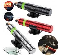 3 Stück Safe Pro X Auto - Gurtschneider Notfallhammer 2 in 1 Notfallhammer Auto