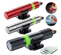 3 Stück Safe Pro X Auto - Gurtschneider Notfallhammer 2 in 1 Notfallhammer Auto