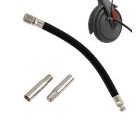 3 Stück Ventilverlängerung 39mm, Reifenventilverlängerung mit Gummischlauch 160mm, Ventiladapter für Xiaomi M365 Scooter, Roller, Motorrad, Fahrrad, Auto Kompatibel mit Allen Standardreifenventilen