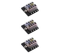 3 stücke 12-30v 1 in 8 out Auto RV Sicherungskasten Base Insurance Einfügen von