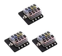 3 stücke 12-30v 1 in 8 out Auto RV Sicherungskasten Base Insurance Einfügen von