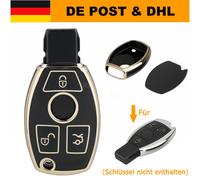 3 Tasten Autoschlüssel Schutzhülle für Mercedes Benz A B C E S CLK ML SL SLK AMG