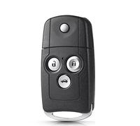 3-Tasten-Fernbedienung, faltbar, Autoschlüssel, Hülle, Gehäuse, Ersatz, Zubehör, passend für Honda Acura Civic Accord Jazz CRV HRV