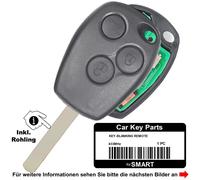 3 Tasten Funk Schlüssel Fernbedienung für Smart 453 City Fortwo Coupe Cabriolet