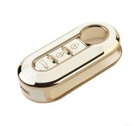 3 Tasten Funkschlüssel Gehäuse Reparatur Set für Fiat Ducato Punto 500 geeignet als Ersatz für abgenutzte oder defekte Schlüsselabdeckungen