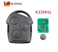 3 Tasten Funkschlüssel Platine 433MHz für Ford Focus Fiesta Mondeo Transit C-Max