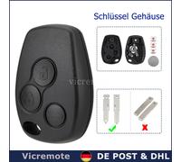 3 Tasten Schlüssel Gehäuse Ersatz für Renault Master Trafic Dacia Opel Vivaro
