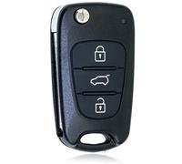 3 Tasten Schluessel Gehaeuse Klappschluessel Fernbedienung Autoschluessel für Hyundai i20 i30 i35 iX20 iX35 and Kia Ceed Soul Sportage Venga