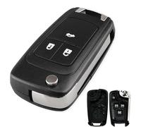 3 Tasten Schlüsselanhänger Ersatz für Opel Insignia Astra Meriva Zafira Movano Mokka Adam,Klappschlüssel Gehäuse der Fernbedienung