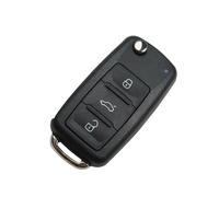 3 Tasten Schlüsselgehäuse Klapp Schlüssel Gehäuse Passend für VW Skoda Seat Golf