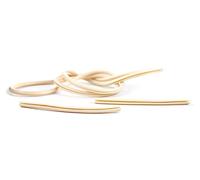 3-teilig Gummi Keder Frontschild Lenkerschloss Sitzbankschloss Elfenbein geschlitzt Simson Schwalbe KR51 Star SR4-2