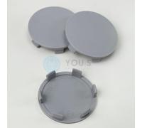 3 x Nabenkappen Nabendeckel Felgendeckel 60,0 - 56,0 mm - Z05 - Grau