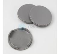 3 x Nabenkappen Nabendeckel Felgendeckel 60,0 - 56,0 mm - ZA1327 - Grau