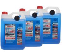 3 x SONAX AntiFrost&KlarSicht Gebrauchsfertig 5 l, Frostschutz, Enteiser